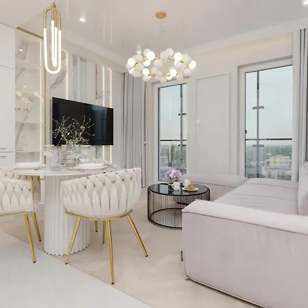 Kasprzaka With Ac & Parking By Renters Prestige Lägenhet